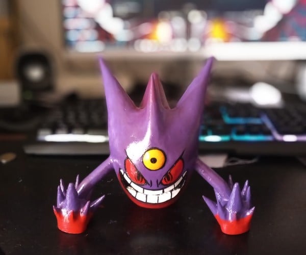 shiny mega gengar figure