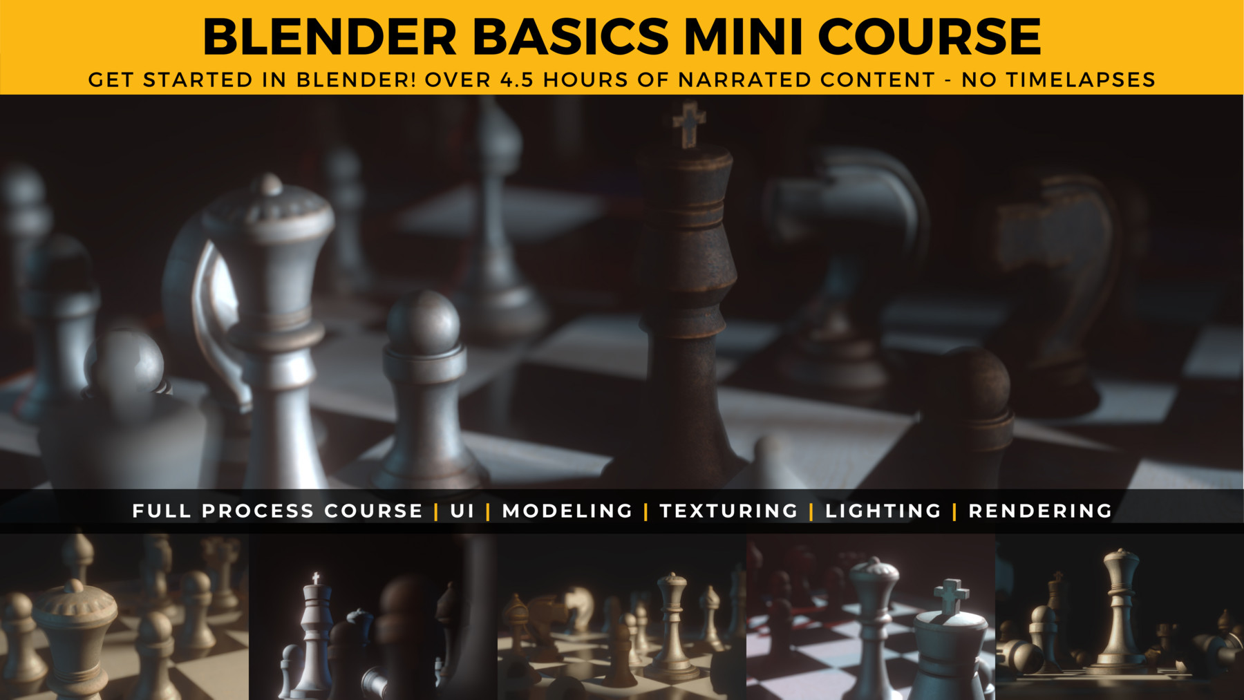 [VIP] Artstation - Blender Basics Mini Course