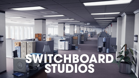 Cubicle Farm Office Space