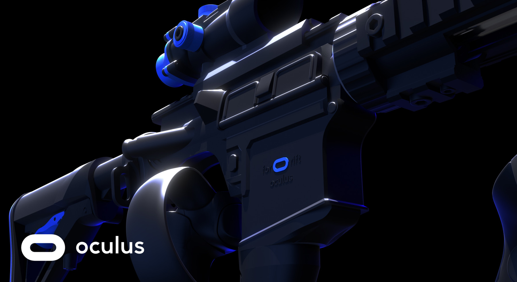 ArtStation mVRa1 Gun Stock Mo.2 for oculus rift 3D Print Data Resources