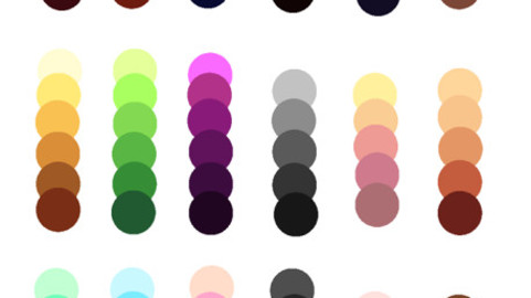 Color Palette 13 for Clip Studio Paint and Ex