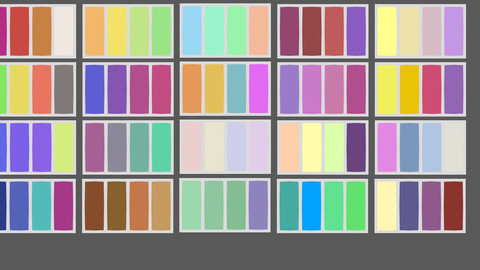Color Palette 17 for Clip Studio Paint and Ex