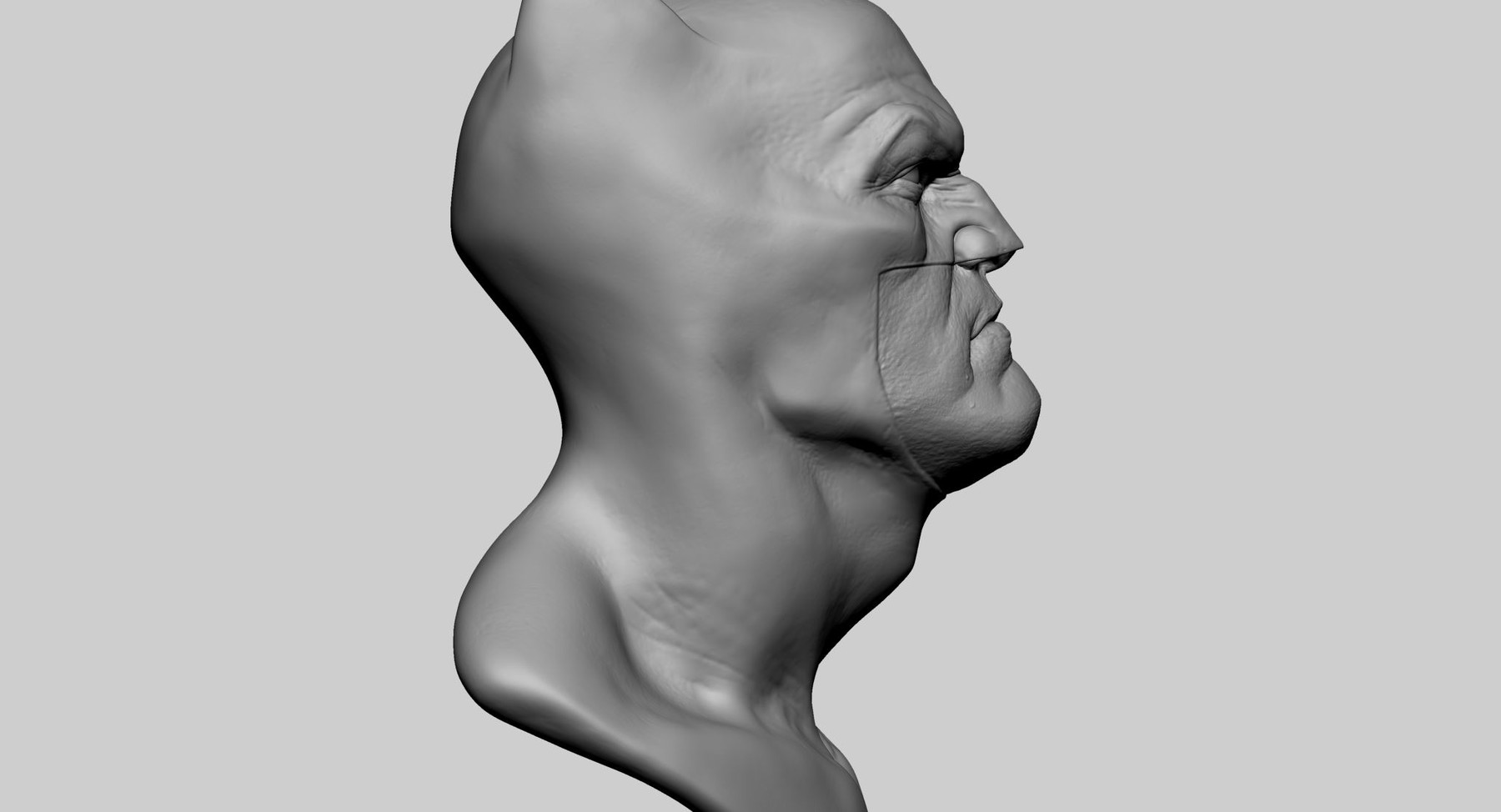 Artstation Batman Bust 02 Resources 2098