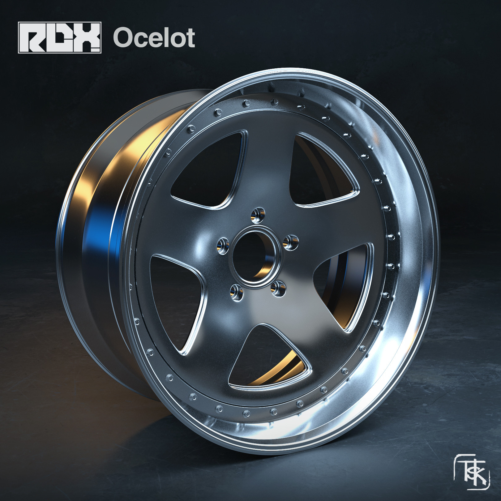 ArtStation - 10 Wheels / Rims Models - Tuner 3 Piece Vol ...