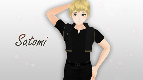 Satomi Original - VRChat/Game Ready
