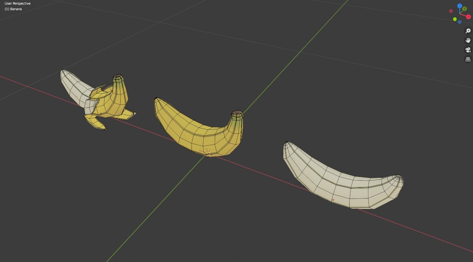 ArtStation - Banana 3D Model | Game Assets