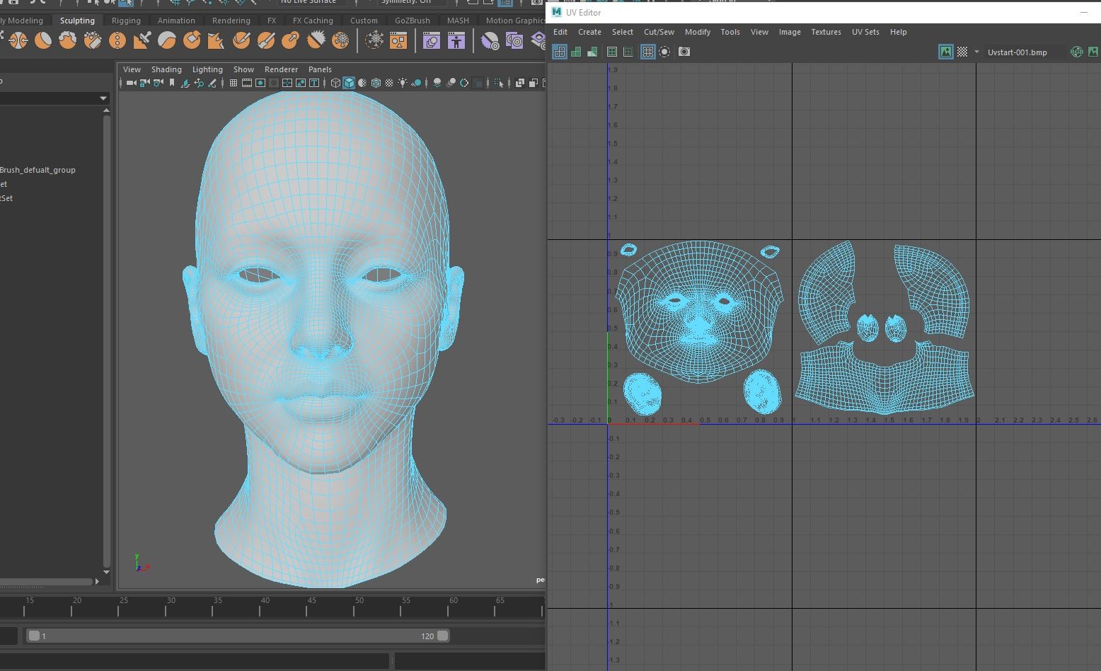 ArtStation - Free Base Mesh From Project With Good Topology And UV ...