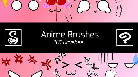 Anime Brushes - 101 Brushes