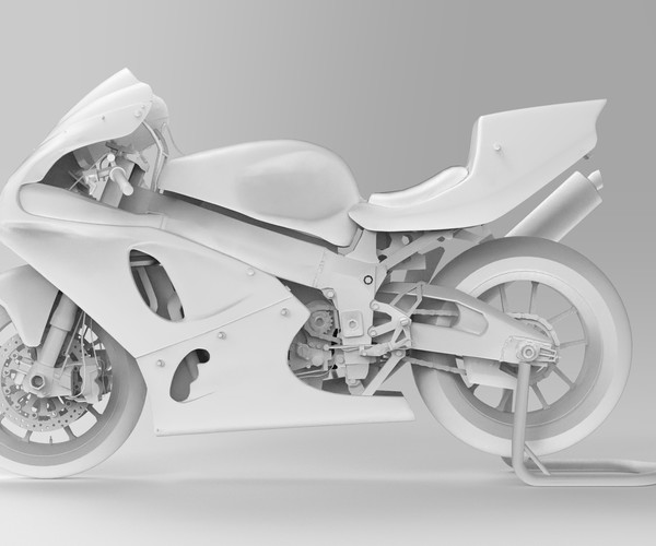 みどり出品 ArtStation - Kawasaki Ninja zx7rr | Resources