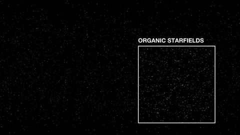 100 Organic Starfields Pack