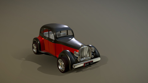 🚘 Rover 16 (14) P2 1947' 🚘 Automobile Car Model