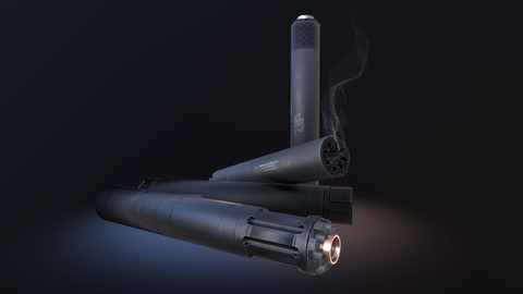 Gun suppressors pack