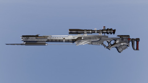 Sniper-Rifle 🔫 Shotgun - Sci-Fi