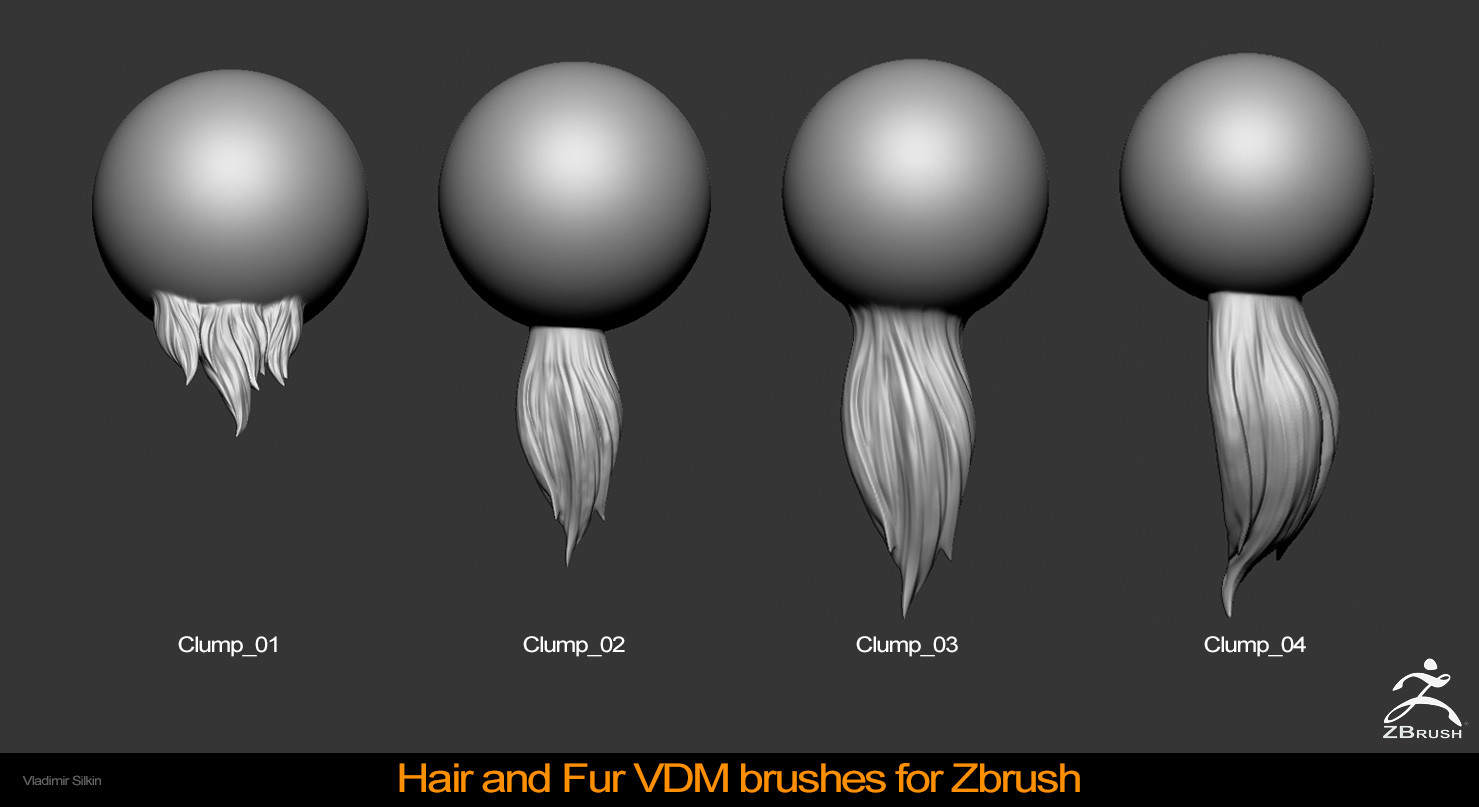 ArtStation - Hair and Fur VDM Brushes | Brushes