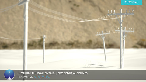 Houdini Fundamentals | Procedural Splines | Stephan Duquesnoy