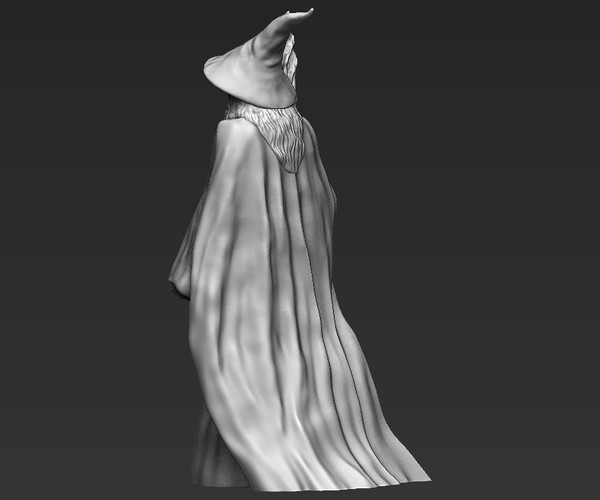 ArtStation - Gandalf the Lord of the Rings Hobbit 3D printing ready stl ...