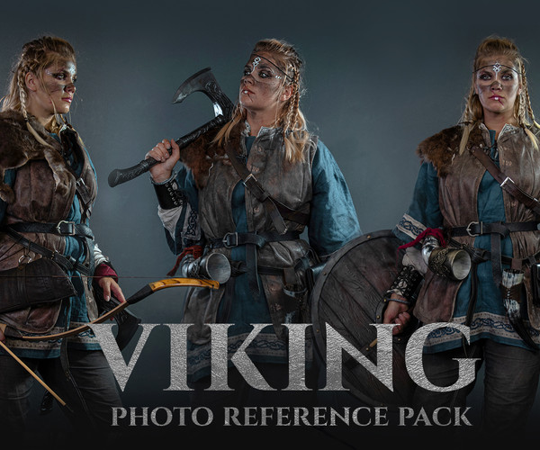 ArtStation Viking Vol.1 Photo Reference Pack 219 JPEGs noAI Resources