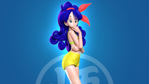 Launch and car - Dragon Ball Fanart