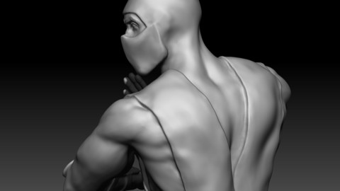 Scorpion ninja MKI Mortal kombat