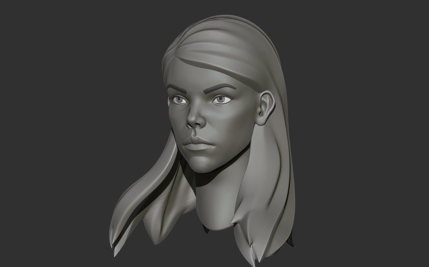 ArtStation - Female Head Sketch | Resources