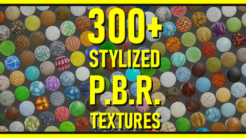 Stylized PBR Textures Bundle