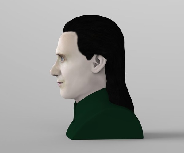 ArtStation - Loki Bust Ready For Full Color 3D Printing | Resources