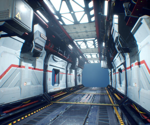 ArtStation - Sci-Fi_Corridor AAA gaming quality | Game Assets