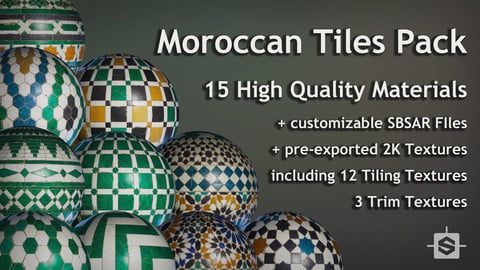 Moroccan Tiles Pack