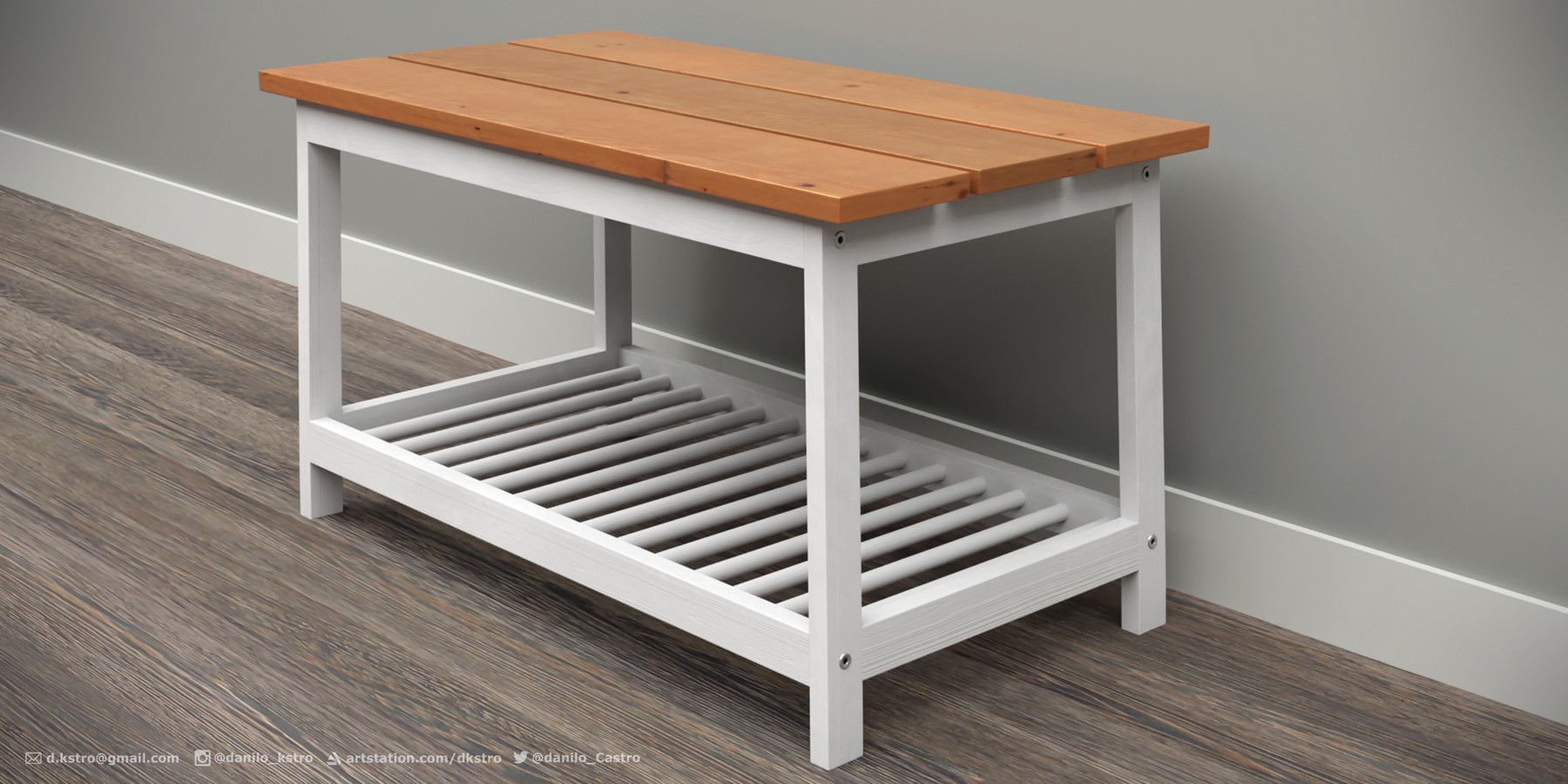 ArtStation - Shoe Rack | 3D model | 4k Textures | Resources