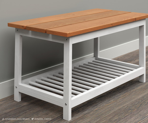 ArtStation - Shoe Rack | 3D model | 4k Textures | Resources