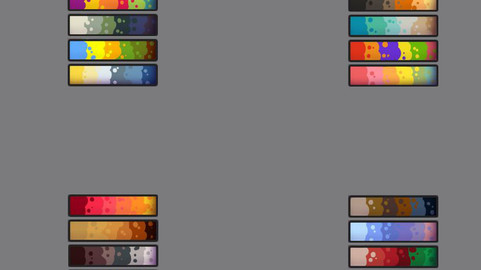 Color Palette 36 for Clip Studio Paint and Ex