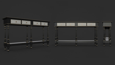 Mirrored Consol Jonathan Charles