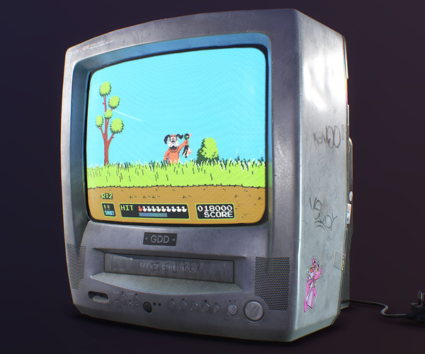 ArtStation - Old TV | Resources