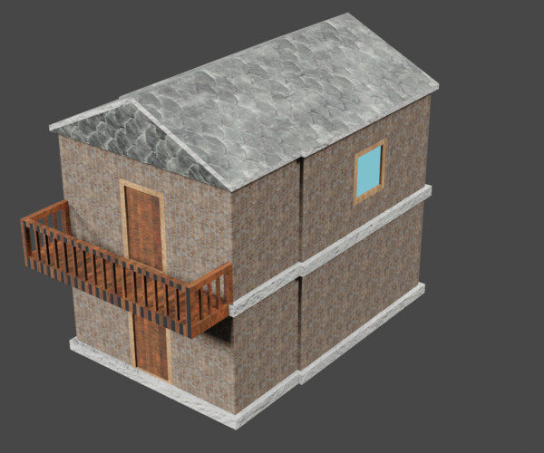 ArtStation - House 8 | Game Assets
