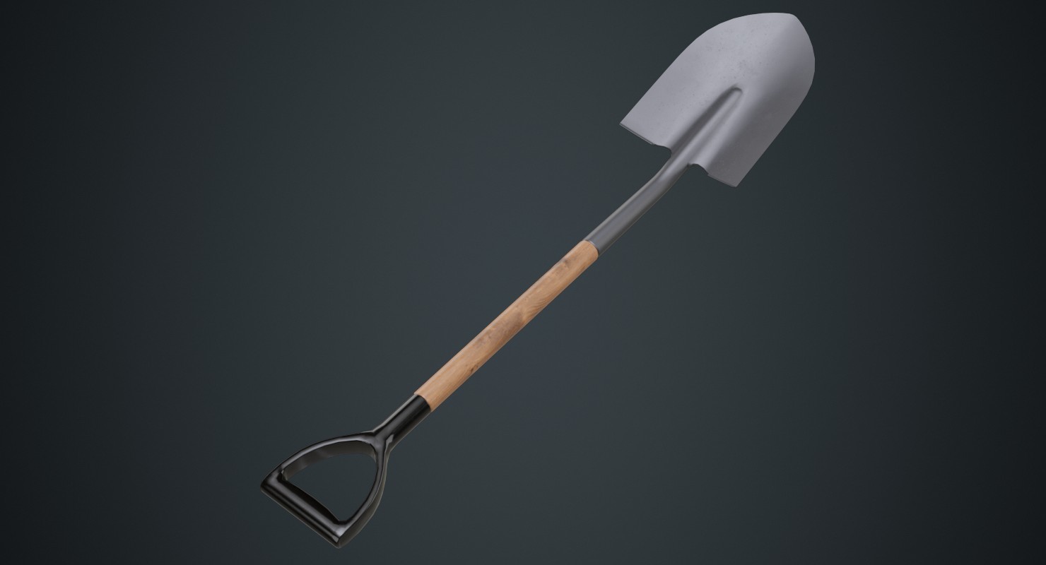 ArtStation Shovel 1A Game Assets