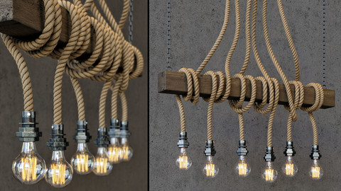 rope pendant light