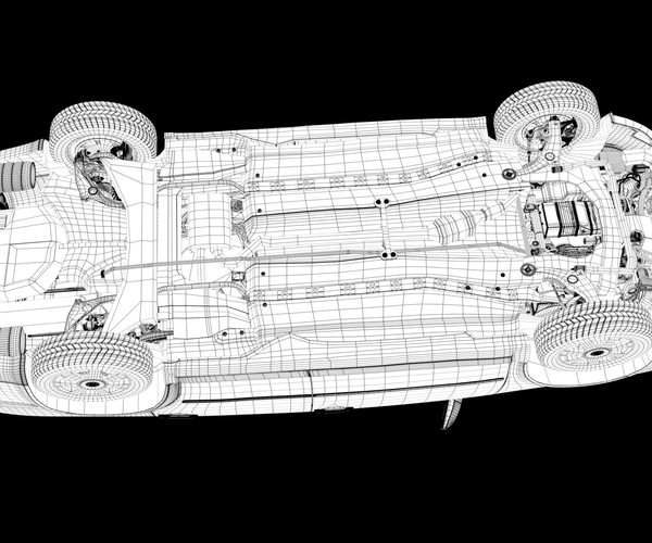 ArtStation - Automobile chassis | Resources