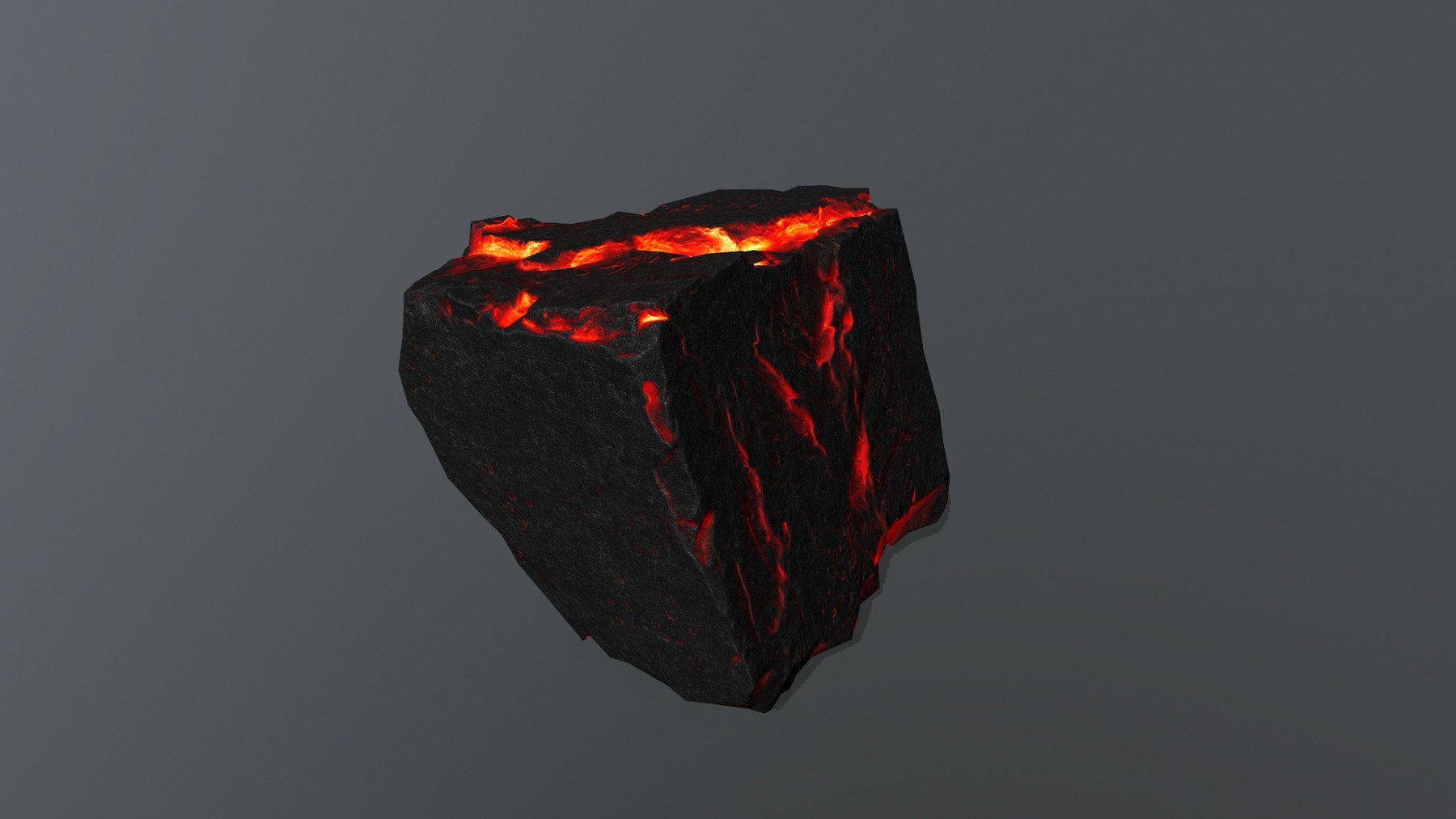 ArtStation - lava rock | Game Assets