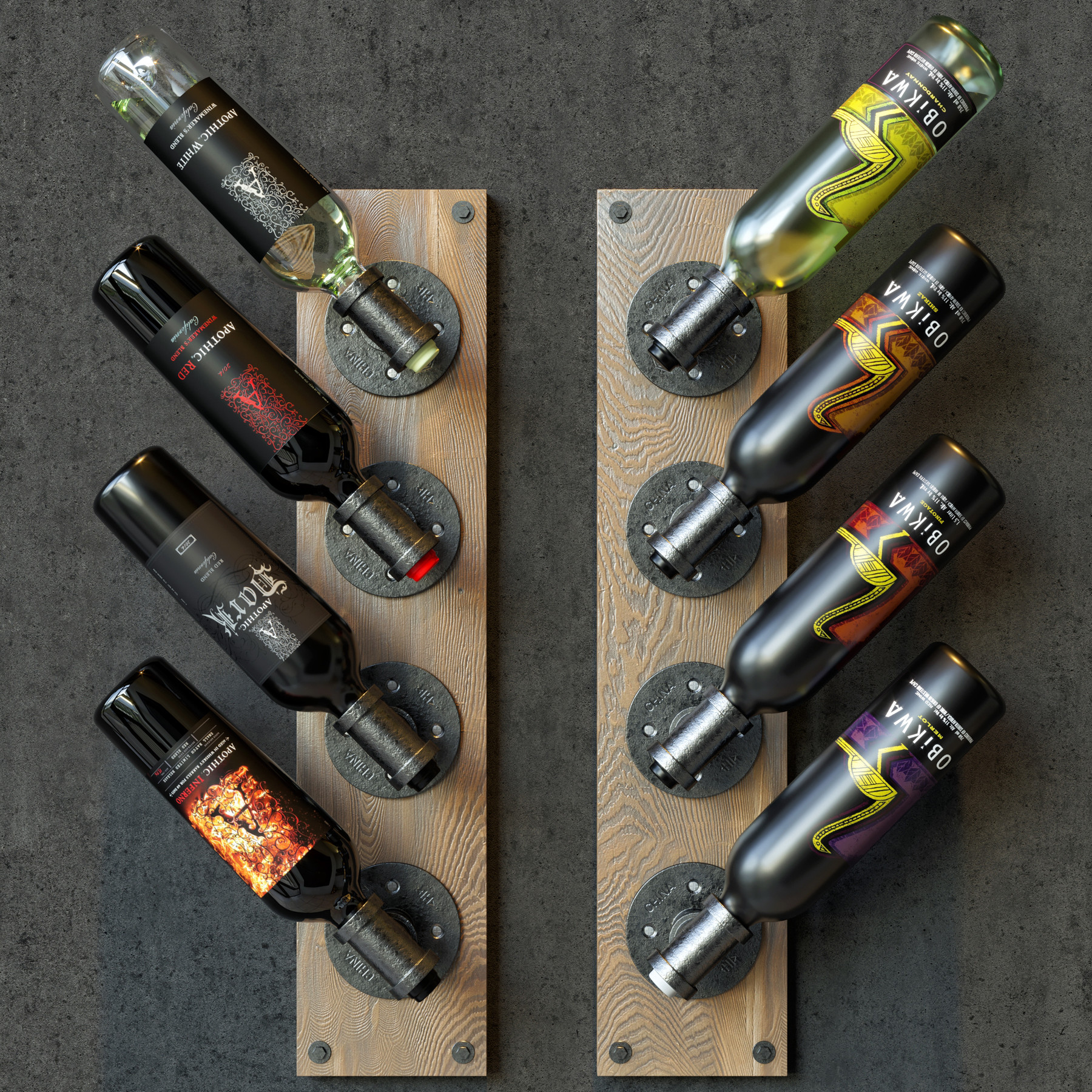 ArtStation - wine wall decor | Resources