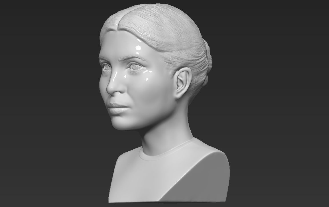 ArtStation - Ivanka Trump bust 3D printing ready stl obj | Resources