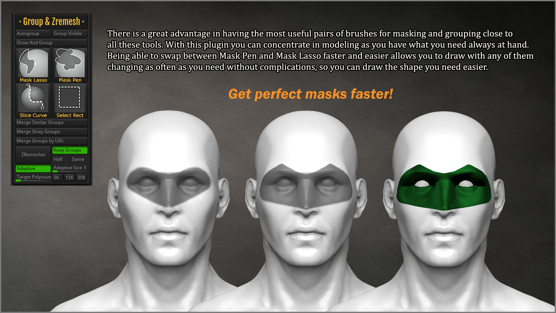 plugin for making mesh for sl in zbrush