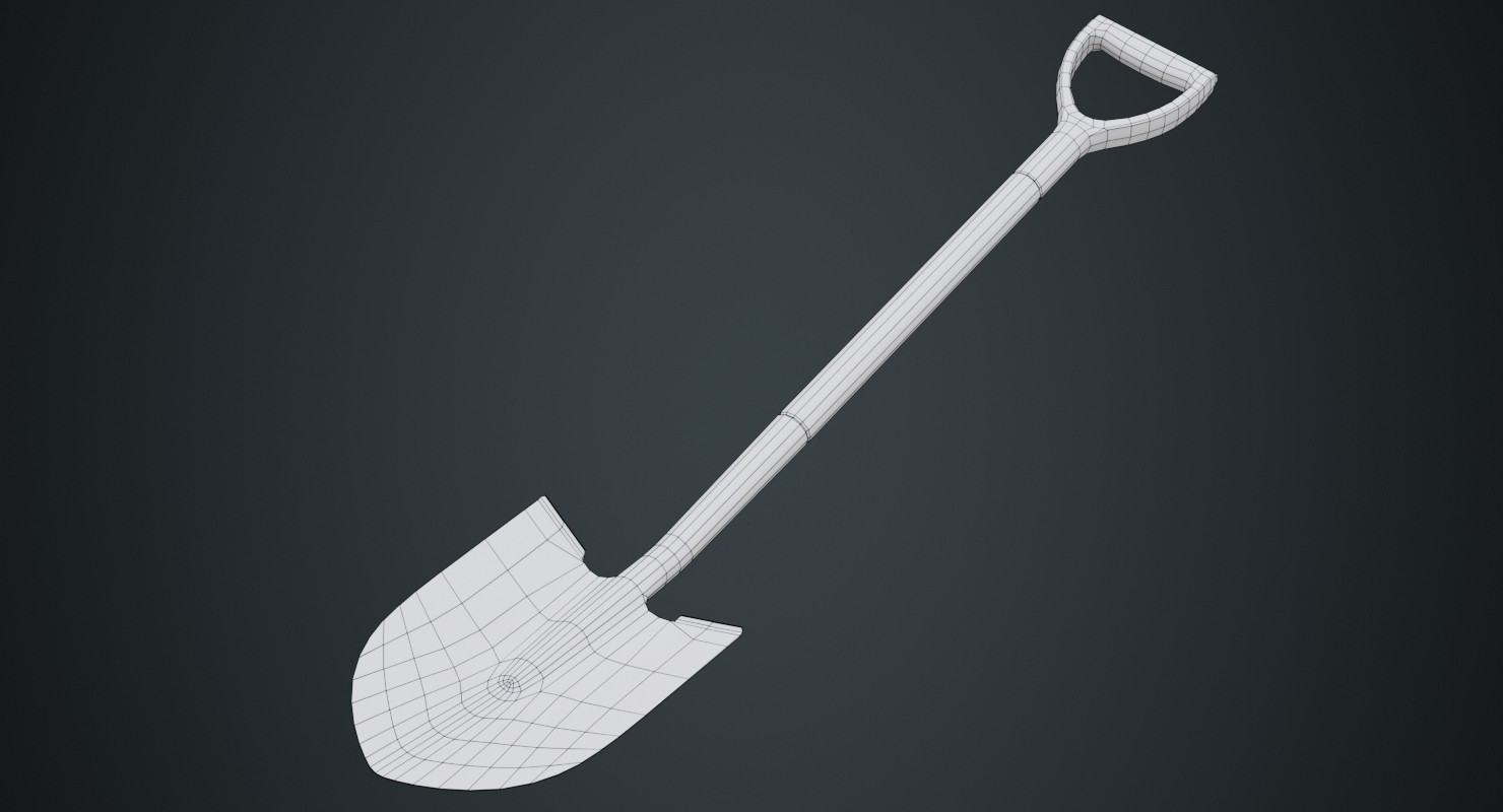ArtStation Shovel 1C Game Assets
