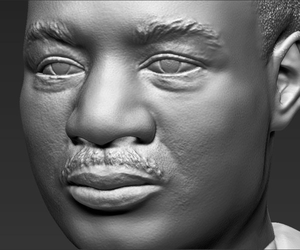 ArtStation - Martin Luther King bust 3D printing ready stl obj | Resources