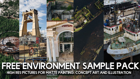 Environment reference pictures: Sample Pack