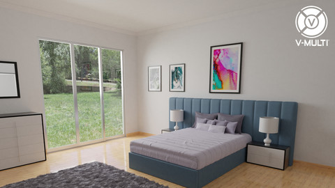 3D Model: Bedroom