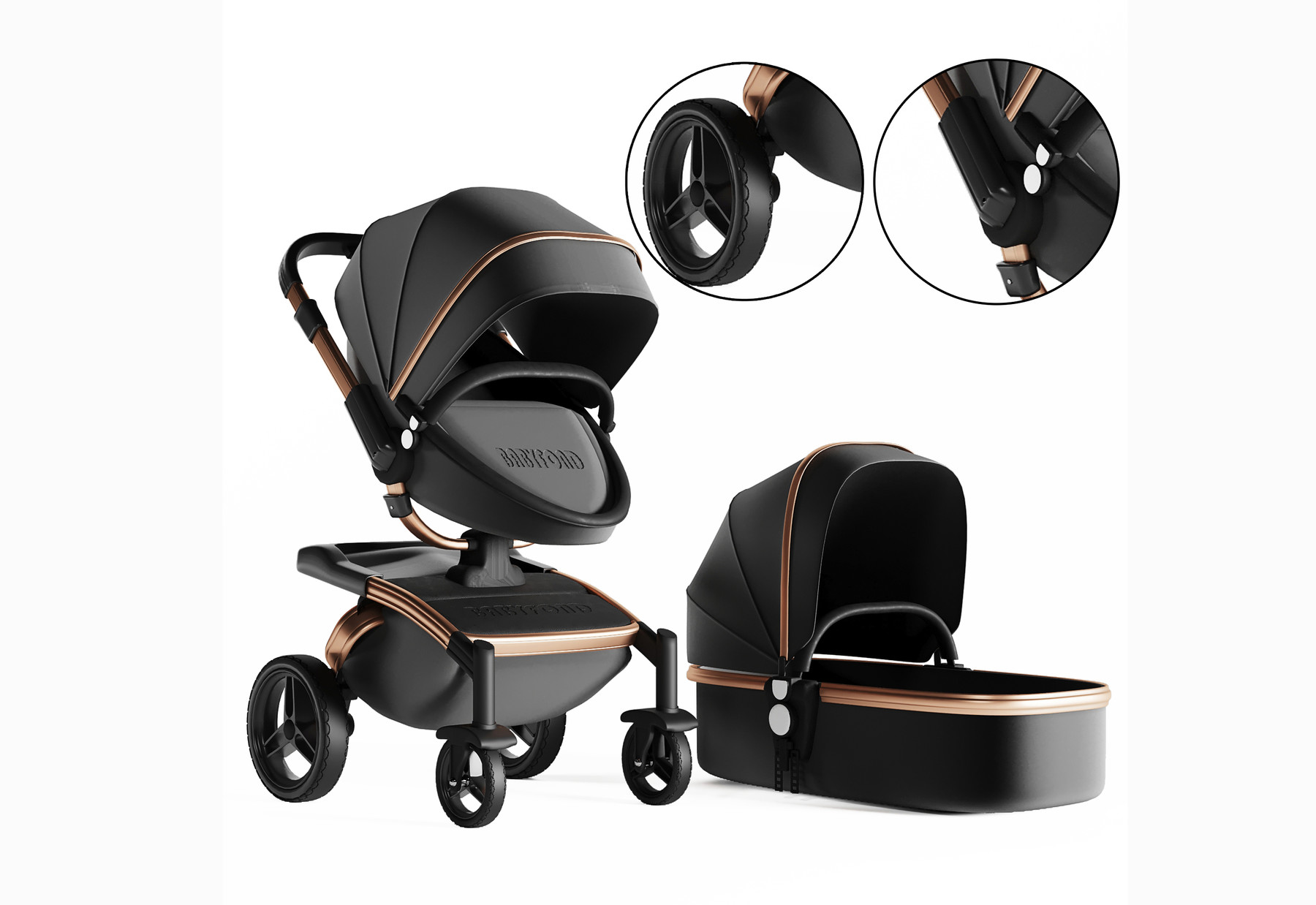 ArtStation - 3dasset babyfond stroller and carriage | Resources