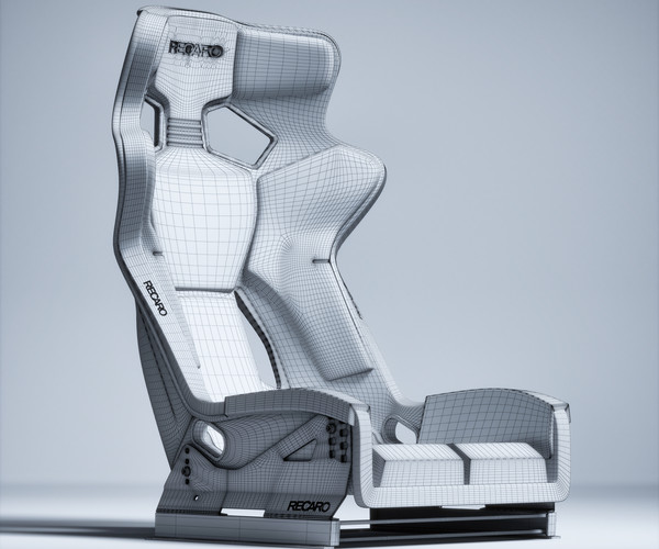 ArtStation - RECARO - PRO RACER RMS 2700G - 3D Model Pack | Resources