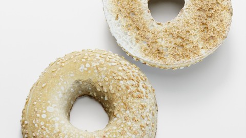 Sesame Seed Bagel - 3D Scanned Model (Free Download Link)