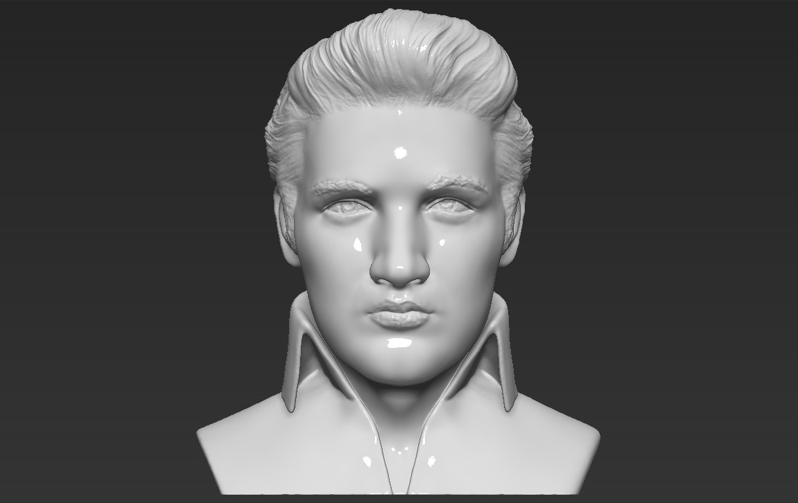 - Elvis Presley bust 3D ready stl obj |