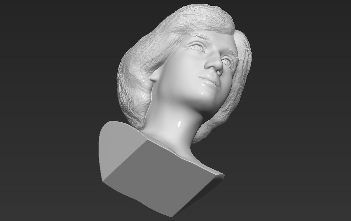 ArtStation - Princess Diana bust 3D printing ready stl obj formats ...